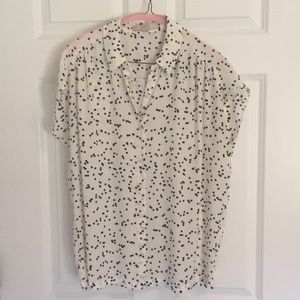 LOFT cap sleeve blouse